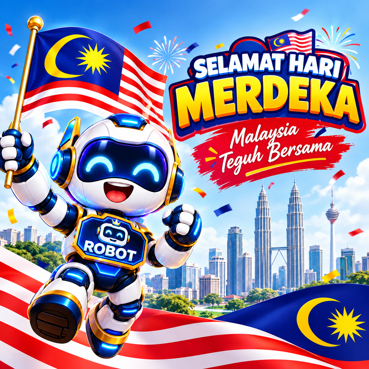 Malaysia! Selamat Hari Merdeka!